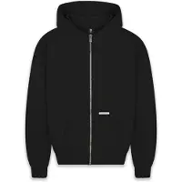 Dropsize Sudadera con cremallera negro