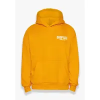 Dropsize Sudadera 'Crime Club' naranja / blanco