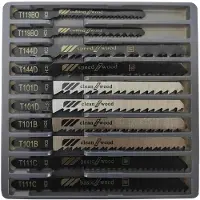 AWTOOLS : 10 hojas de sierra para sierras circulares