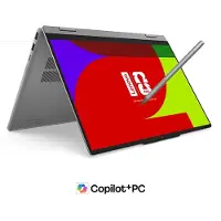 Lenovo IdeaPad 5a 2-in-1 Gen 11 14 AMD Procesador AMD Ryzen AI 5 430 2,00 GHz hasta 4,50 GHz, Windows 11 Home 64, 512 GB SSD M.2 2242 PCIe Gen4 QLC - 83UHCTO1WWES3
