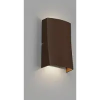 Faro 70832, iluminación de pared para exteriores, color óxido, aluminio, IP54, Clase I, 6 W
