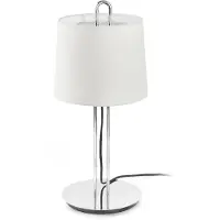 Faro 24034-04, blanco, acero, IP20, clase II, casquillo E27, 15 W