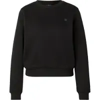 G-Star Logo Crew Sweat Dk Black Talla: M | Manga Larga Outlet | Mujer | Negro