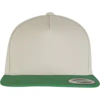 Flexfit Gorra 'Classic' beige claro / verde