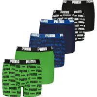 Puma Calzoncillo azul / marino / verde hierba / negro / blanco