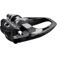 Shimano - Pedal Dura-Ace PD-R9100 - Pedales automáticos size 4 mm Längere Achse, negro/gris