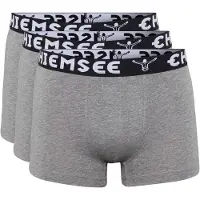 Chiemsee Calzoncillo boxer gris / negro / blanco