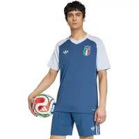 Adidas Camiseta de fútbol 'Italy 26 Away Pre-Match' azul oscuro / verde / rojo / blanco