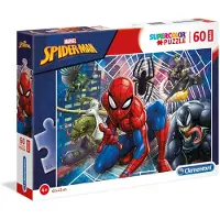 Clementoni Maxi Rompecabezas Spiderman Marvel 60 Piezas