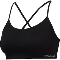 Hummel Sujetador deportivo 'Juno' gris claro / negro