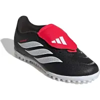 Adidas adidasZapatilla de fútbol con lengüeta plegable PREDATOR CLUB moqueta 33 Core Black / Cloud White / Lucid Red Niño