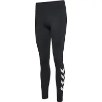 Hummel Pantalón deportivo 'Pulse' negro moteado / blanco