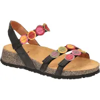 Think! Sandalias 'Sandalette Damen 3-000322 0000 Echtleder in schwarz' negro