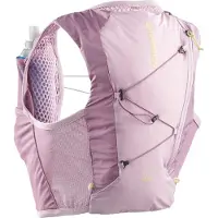 Salomon - Mochilas y cinturones trail/running - Active Skin 4 Set W Black/Metal para Mujer - Talla L - Negro