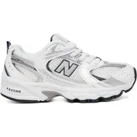 New Balance para niño. PZ530V1 Zapatillas 530 Bungee blanco (29), Plano, Cordones, Casual, Deportivo, moda infantil, outlet 2026