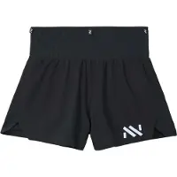 Nnormal - Ropa trail running mujer - Race Short 02 W Black para Mujer de Nylon - Talla S - Negro