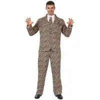 Creaciones Llopis Disfraz De Traje De Chaqueta De Tigre Estampado