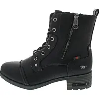 Mustang Botines con cordones negro