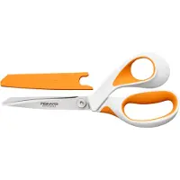 Fiskars Tijeras de costura RazorEdge con mango Softgrip, 210 mm