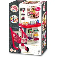 Ecoiffier Supermercado Con Carrito De Compras