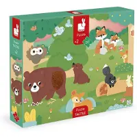 Janod Puzzle Forest Touch 20 Piezas