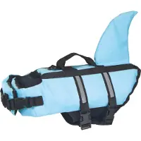 Nobby Sharki Chaleco Salvavidas para Perros - S - Azul Claro