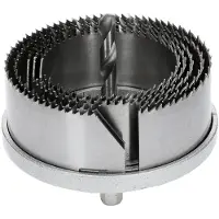 Bosch 2 609 255 633, Juego de hojas de sierra para sierra circular, Plástico, Piedra, Madera, Acero, Acero inoxidable, CE, 5 unidades