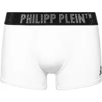 Philipp Plein Calzoncillo boxer negro / blanco