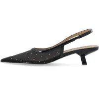 Bianco Zapatos destalonado 'Kristin' negro / plata