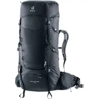 Deuter - Mochilas de trekking - Aircontact Core 70+10 Black de Nylon - Negro