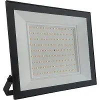 V-TAC , foco LED, modelo VT-44109, 100 W, 3000K, : F, 8150 lúmenes, luz blanca cálida, IP65, color negro