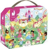 Janod Puzzle The Princesses 36 Piezas