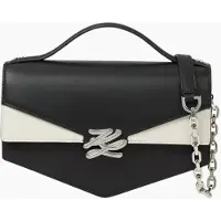 Karl Lagerfeld Bolso de hombro 'Sac Bandoulière Karl Studio Noir' negro