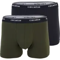 Ceceba Calzoncillo boxer oliva / negro / offwhite