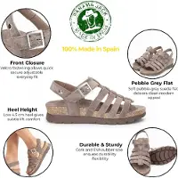 Panama jack - Women's Sasha B2 - Sandalias size 40, marrón/beige