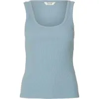 Selected Top 'SLFAnna' azul ahumado