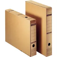 Leitz 6084 caja de archivo y transporte con tira de cierre A4 70 x 325 x 265 mm (10 unidades)
