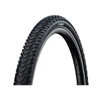 Schwalbe - Marathon Mondial Pro Evolution Line V-Guard 28'' (57-622) - Neumático de bicicleta size 28'' x 2,25'' - 57-622, negro/ reflex