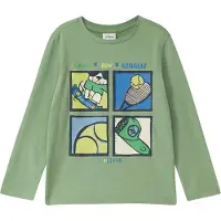 s.Oliver Camiseta azul / amarillo / verde / verde claro