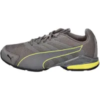 Puma Unisex Electro Cool Dark Gray-lux Lime Talla: 41 | Zapatillas Running Outlet | Unisex | Verde