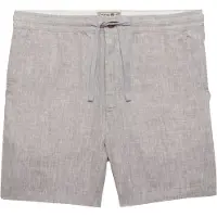 Superdry para hombre. M7110520A Shorts Merchant Lino gris (XL), Casual, outlet 2026.