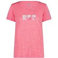 CMP - Women's Light Melange T-Shirt - Camiseta funcional size 48, fucsia