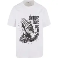MJ Gonzales Camiseta 'Pray for you' negro / blanco