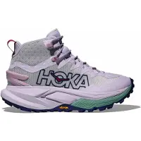 Hoka One One - Zapatillas de senderismo Mujer - Mafate Hike W Ambient Blue/Blueberry para Mujer - Talla 41 1/3 - Rosa