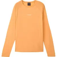 Nnormal - Merino Long Sleeve 02 - Camiseta de running size M, beige/naranja