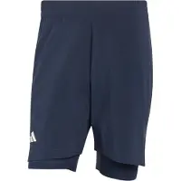 Adidas adidasCONJUNTO DE PANTALÓN CORTO Y MALLAS DE TENIS CLIMACOOL 2XL Legend Ink Hombre