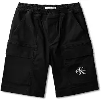 Calvin Klein Boys Essential Woven Shorts Black Talla: 8 | Pantalones Outlet | Unisex | Negro