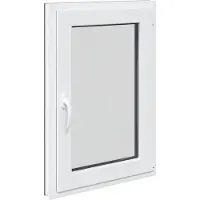 vidaXL Ventana oscilante y pivotante para sótano RISOR, 60 x 80 cm