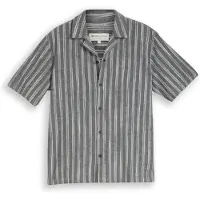Tom Tailor DENIM Camisa antracita / blanco
