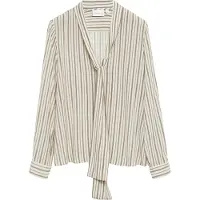 Comma Blusa crema / marrón
